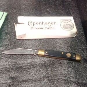 Copenhagen Classic Folding Knife with Black Handle Promo Schrade